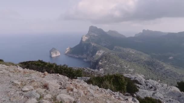 Cap Formentor Maiorca Espanha — Vídeo de Stock