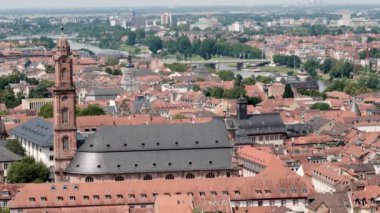 Jesuitenkirche, Cizvit Kilisesi, gök olayları görüntülemek, Heidelberg, yaz 2018