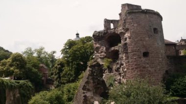 Castle, harabe, Heidelberg, 2018 yaz