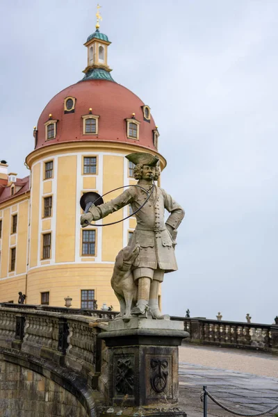 Castelo Moritzburg, Alemanha, perto de Dresden — Fotografia de Stock