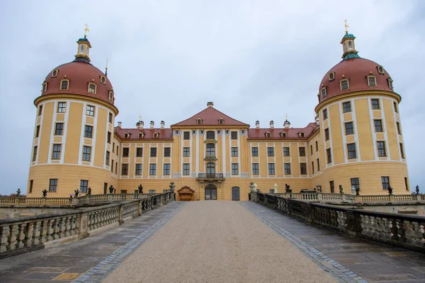 Castelo Moritzburg, Alemanha, perto de Dresden — Fotografia de Stock