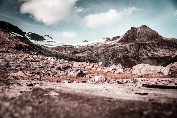 Horská krajina, Norsko — Stock fotografie