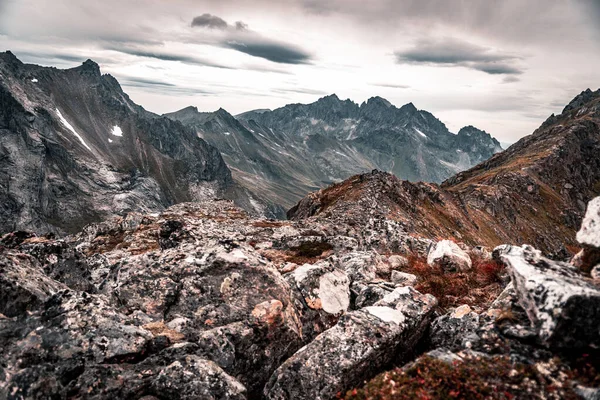 Dağ manzarası, Norveç — Stok fotoğraf