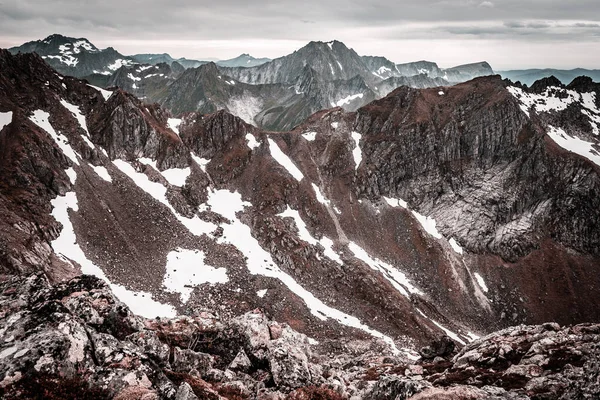 Dağ manzarası, Norveç — Stok fotoğraf