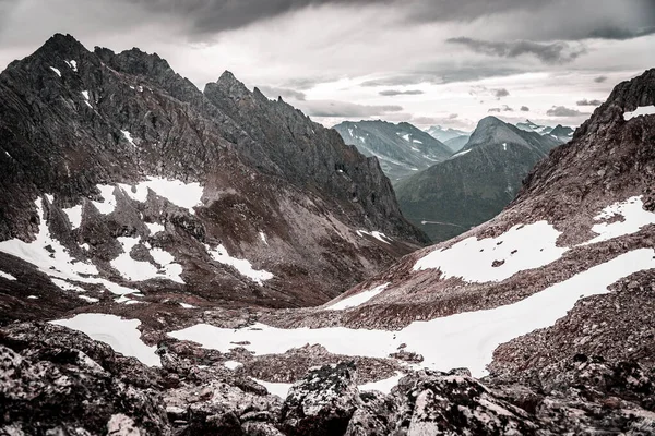 Dağ manzarası, Norveç — Stok fotoğraf