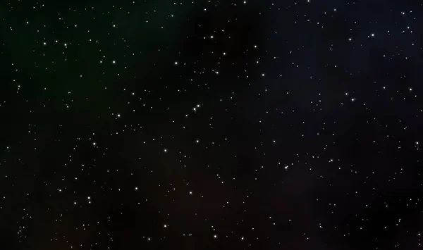 宇宙の風景イラスト天文学のグラフィックデザインガス雲と深い宇宙の星のフィールドを持つ銀河の背景 — ストック写真