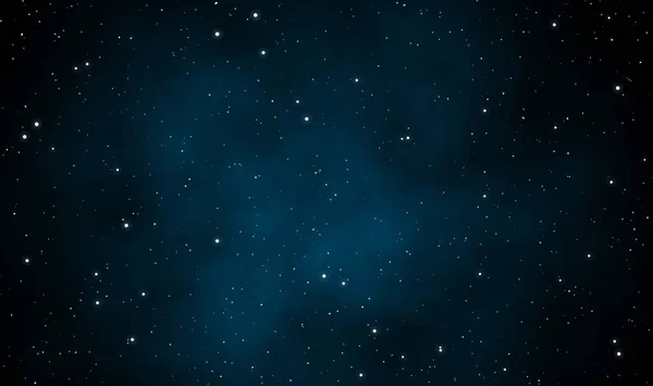 宇宙の風景図宇宙の深い宇宙にガス雲と輝く星と天文学のグラフィックデザインの背景 — ストック写真