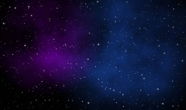 空间景观图解天文学图解星系设计背景 背景为深空中的彩色星云和发光恒星 — 图库照片