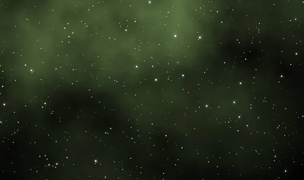 Raum Landschaft Illustration Astronomie Grafik Galaxie Design Hintergrund Mit Gaswolken — Stockfoto