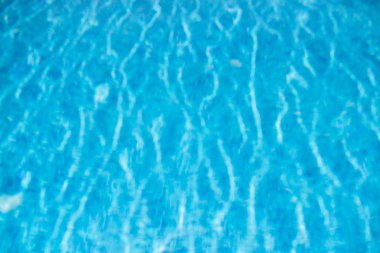 Mavi yüzme havuzu su ayrıntı et kalınlığı ile yivli. Arka plan