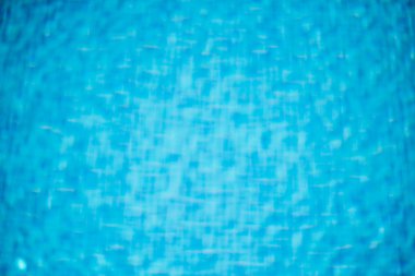 Mavi yüzme havuzu dalgalı su ayrıntıları