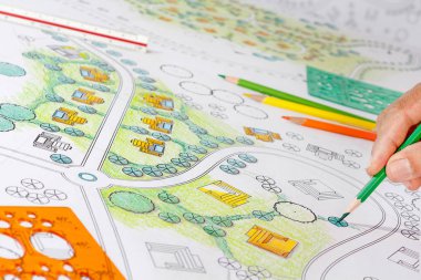 Konut geliştirme tasarım planlarının