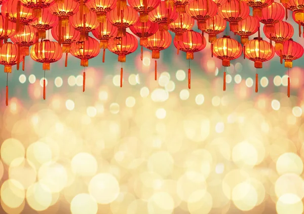 Çin Mahallesindeki Yeni Yıl Fenerleri — Stok fotoğraf