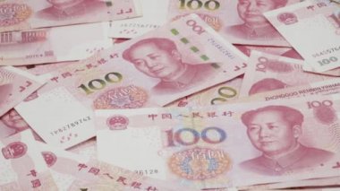 Çin 100 RMB, Çin 'den Yuan banknotları.