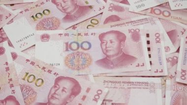 Çin 100 RMB, Çin 'den Yuan banknotları.