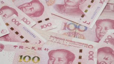 Çin 100 RMB, Çin 'den Yuan banknotları.