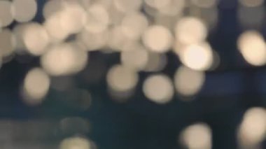 Törende defocused bokeh mum ışığı