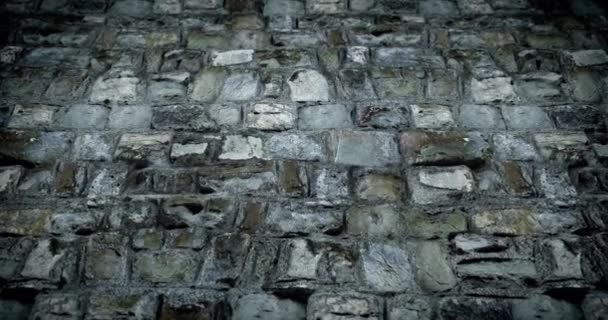 Fondo de bucle de pared de piedra — Vídeos de Stock