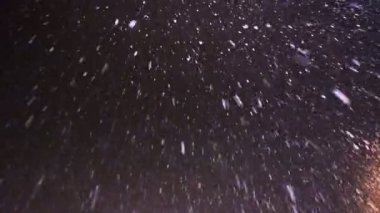 Kış gerçek kar yağışı