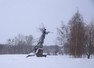 Straenszene in Tschernobyl/Ukraine