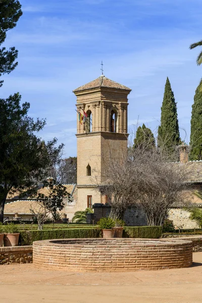 Convento de San Francisco in La Alhambra, Granada, Andalusia — стокове фото