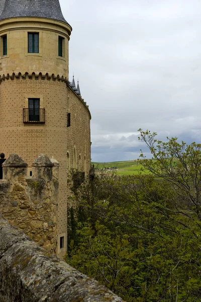 Alcazar de Segovia castle Spain — стокове фото