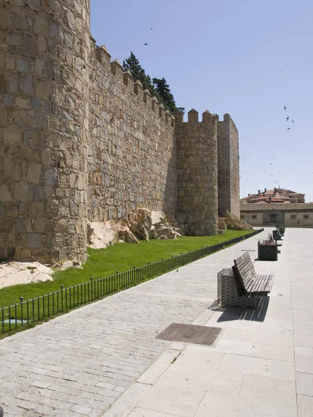 Muralla de Avila outside — Stock Fotó