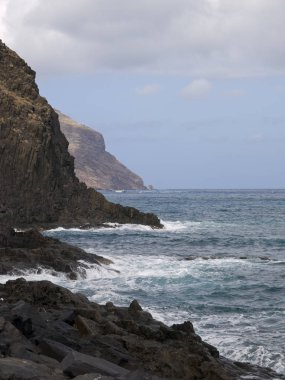 Cala del Sifon ve Cap de San Andres, Tenerife, Kanarya Adaları, İspanya