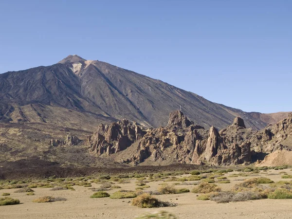 Teide 视图在特内里费岛 — 图库照片