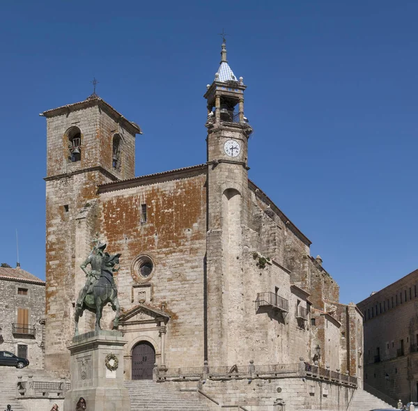 Iglesia de San Martin i Trujillo i Caceres Spanien — Stockfoto