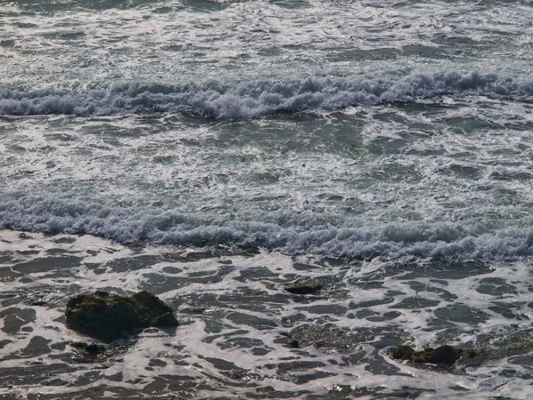 Beach in Pueblo Indalo Mojacar — Stock fotografie