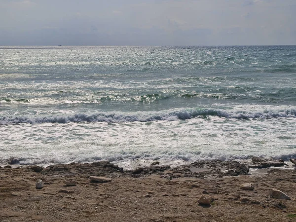 Beach in Pueblo Indalo Mojacar — Zdjęcie stockowe