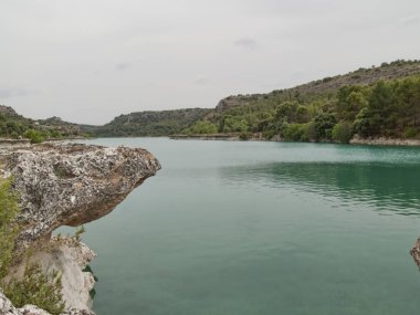 Ruidera'nın doğal lagün Ciudad Real İspanya