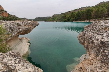 Ruidera'nın doğal lagün Ciudad Real İspanya