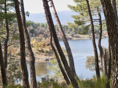 Puentes Viejas reservoir in Buitrago de Lozoya