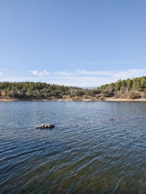 Puentes Viejas reservoir in Buitrago de Lozoya
