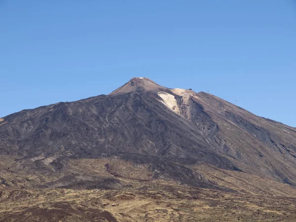 Teide vulkán, kék sky — Stock Fotó