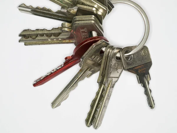 Close-up of a keyring — Stock Photo, Image