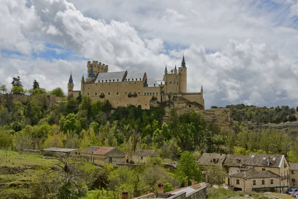 Alcazar de Segovia castle — 图库照片