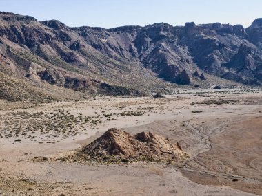 Kaya oluşumları alan Teide doğal park