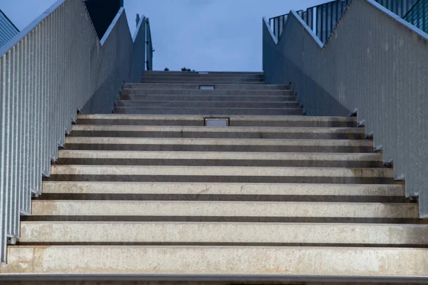 Gece Arka Plan Veya Doku Merdiven — Stok fotoğraf