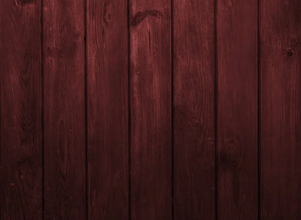 Stará tmavě červené dřevěné stěny, detailní pozadí fotografie textur. — Stock fotografie