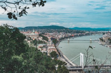 Macaristan 'ın Budapeşte manzarası