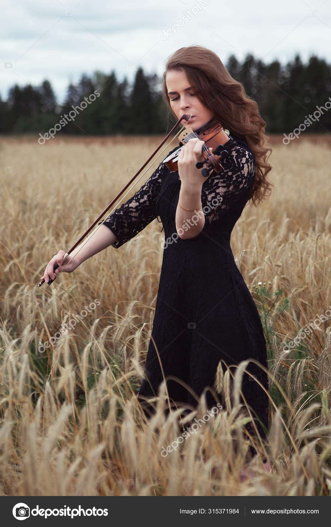 Sad violin