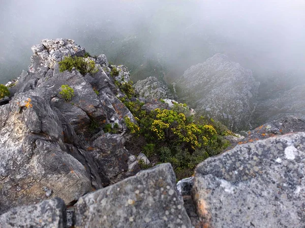 Fog Table Mountain Vicinity Cape Town South Africa — Stock Photo, Image