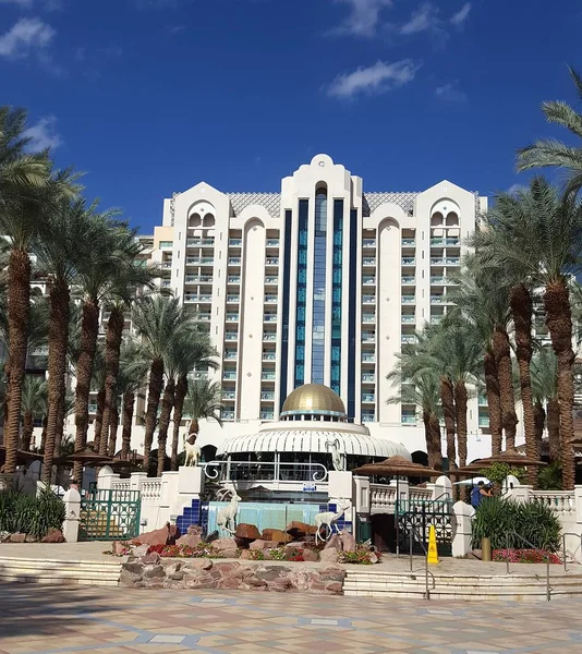 Hotel in Eilat on the Red Sea in Israel.