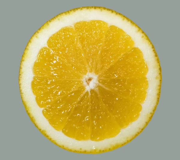 Ljus Mogna Saftiga Orange Frukt Bara Tas Från Dess Träd — Stockfoto