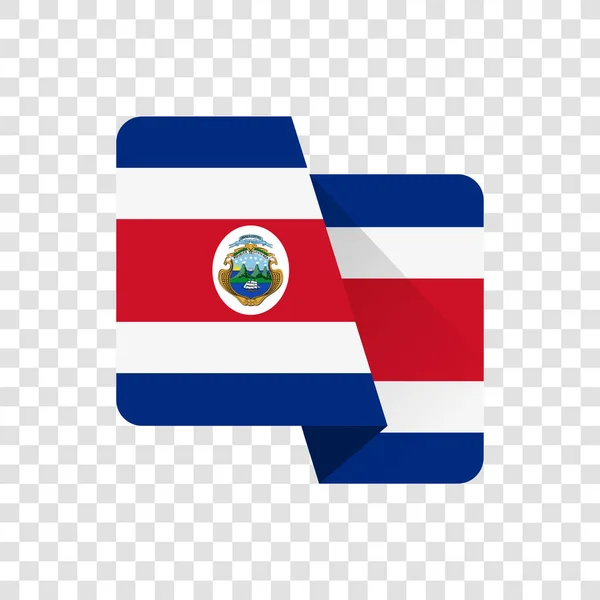 República Costa Rica —  Vetores de Stock