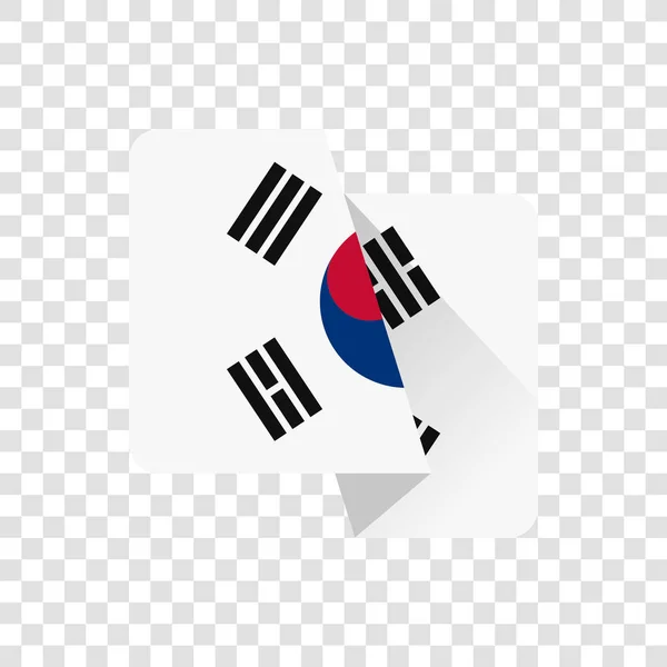 Republik Korea — Stockvektor