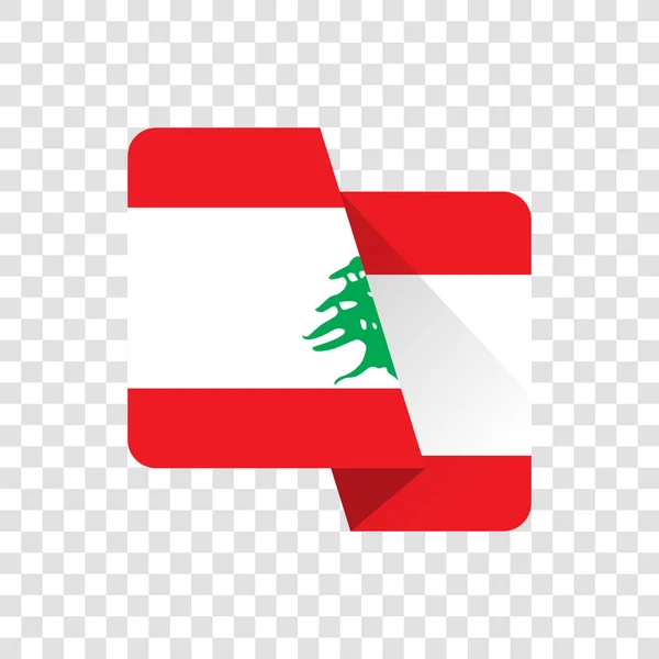 Libanesische Republik — Stockvektor